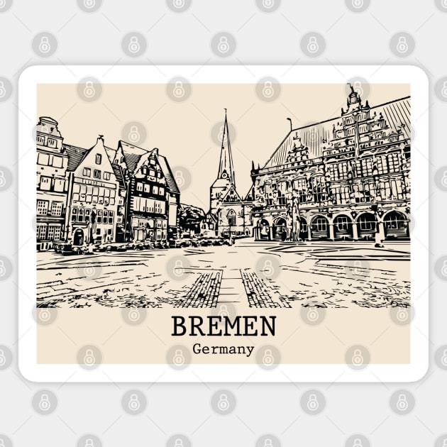 Bremen - Germany Magnet by Lakeric